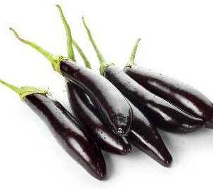 Lomba Kalo Begun (Long Brinjal Black) ± 25 gm