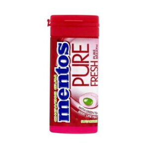 Mentos Pure Fresh Chewing Sugarfree Gum B.Lime Mint