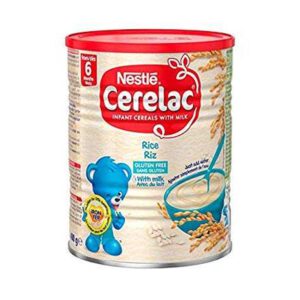 Nestle Cerelac Rice & Milk (6 months +) Tin