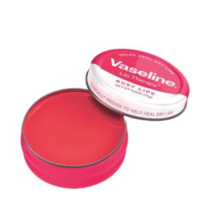 Vaseline Lip Therapy Rose & Almond Oil